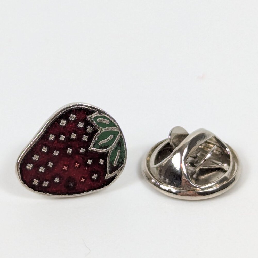 Miniature Strawberry Fruit Lapel Hat Pin